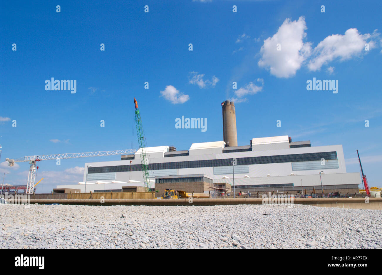 Centrale thermique au charbon à l'Aberthaw Vallée de Glamorgan au Pays de Galles UK UE GO Banque D'Images