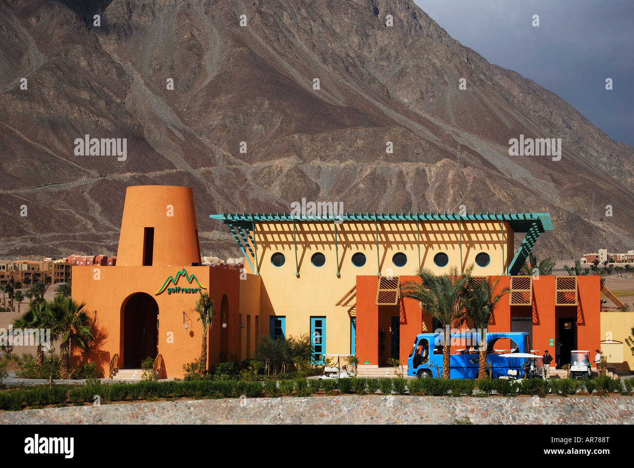 Taba Heights Golf Resort, Taba Heights, péninsule du Sinaï, Égypte, Taba Heights, péninsule du Sinaï, Égypte Banque D'Images