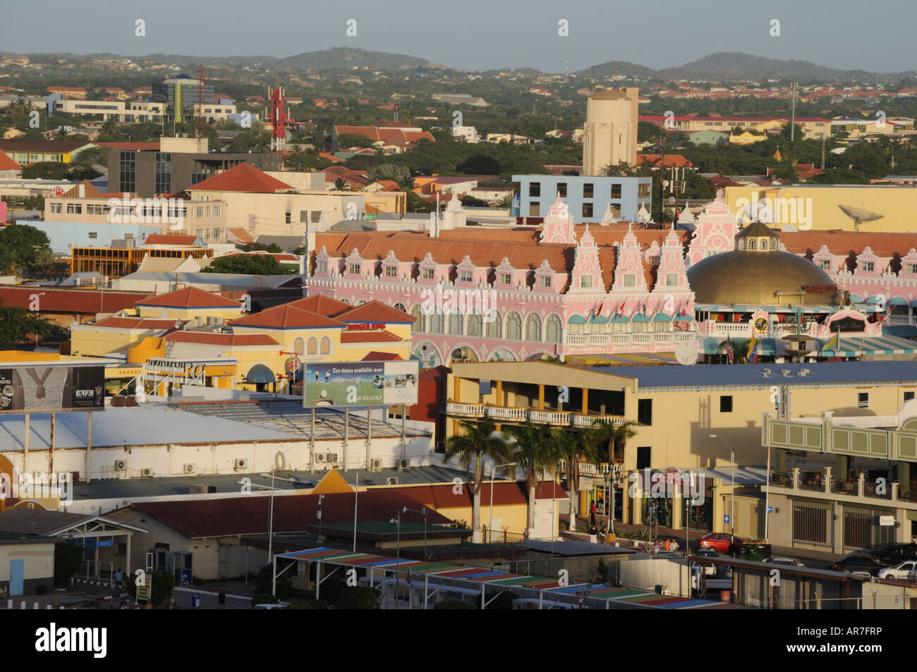 Oranjestad, Aruba Banque D'Images