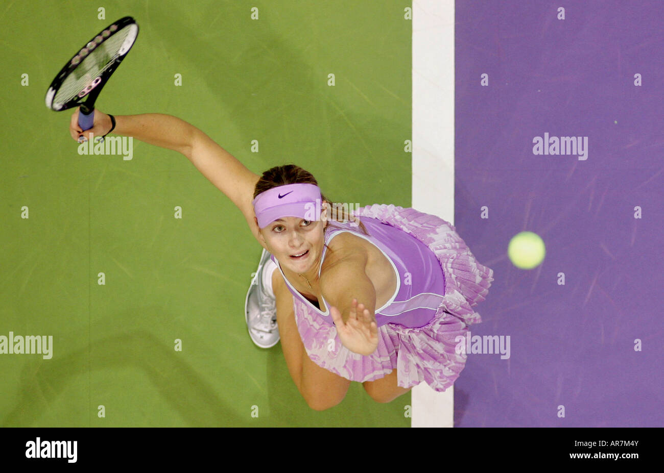 Maria Sharapova à la Russie le Sony Ericsson WTA Tour Championships Madrid Banque D'Images