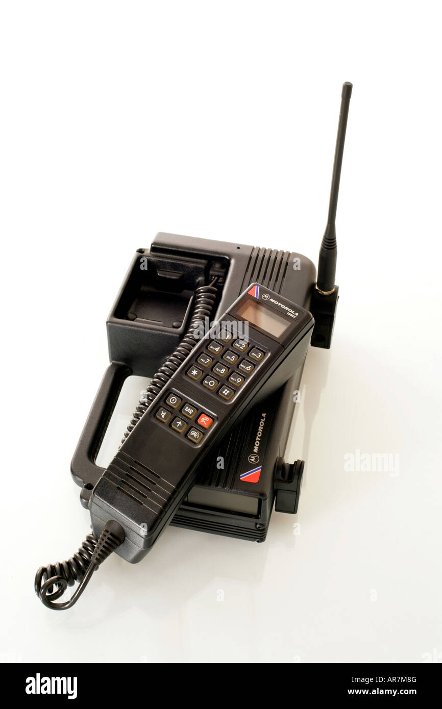 Téléphone portable Motorola 'vieux' Banque D'Images