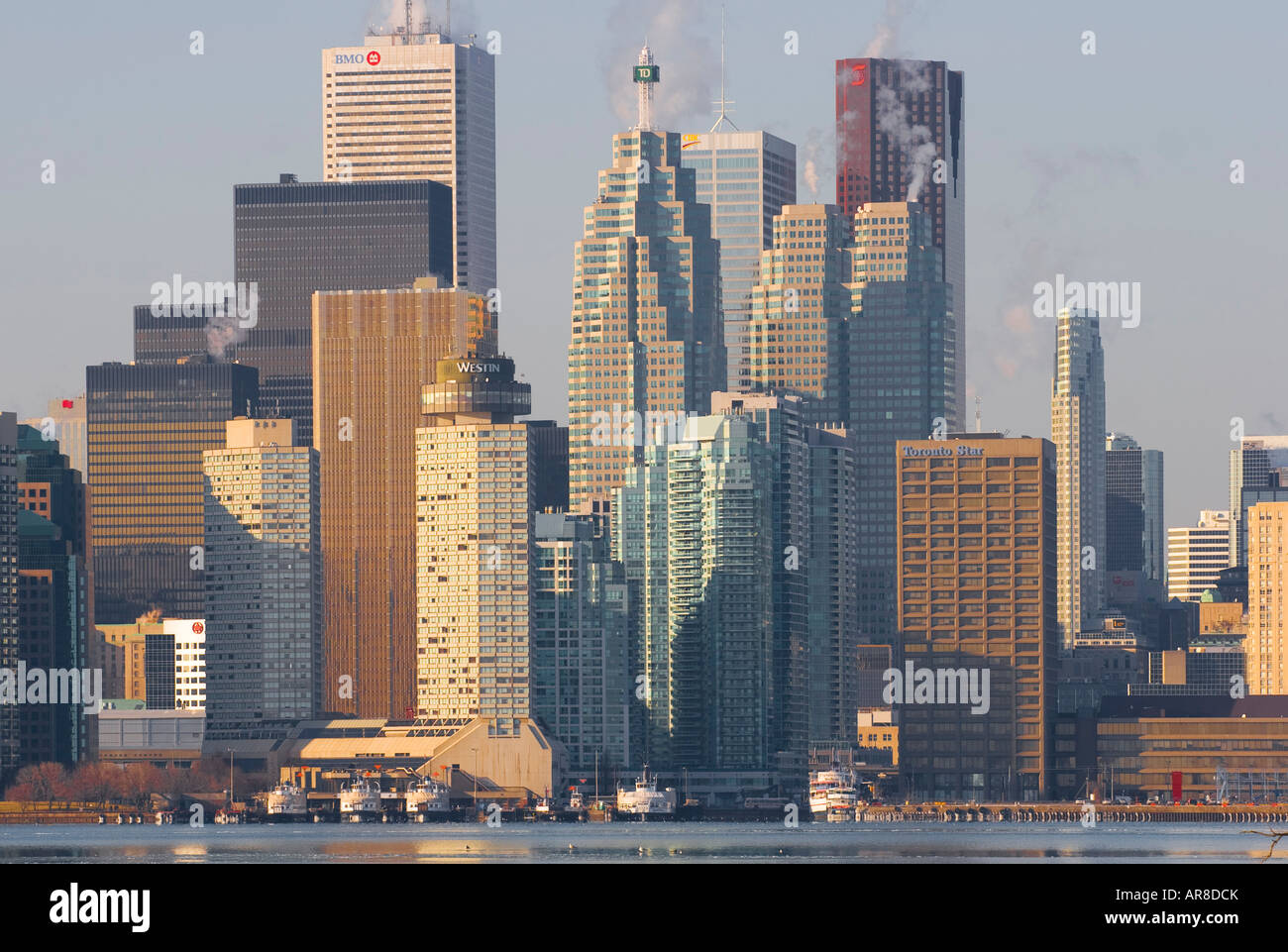 Le centre-ville de Toronto Skyline - Canada Banque D'Images