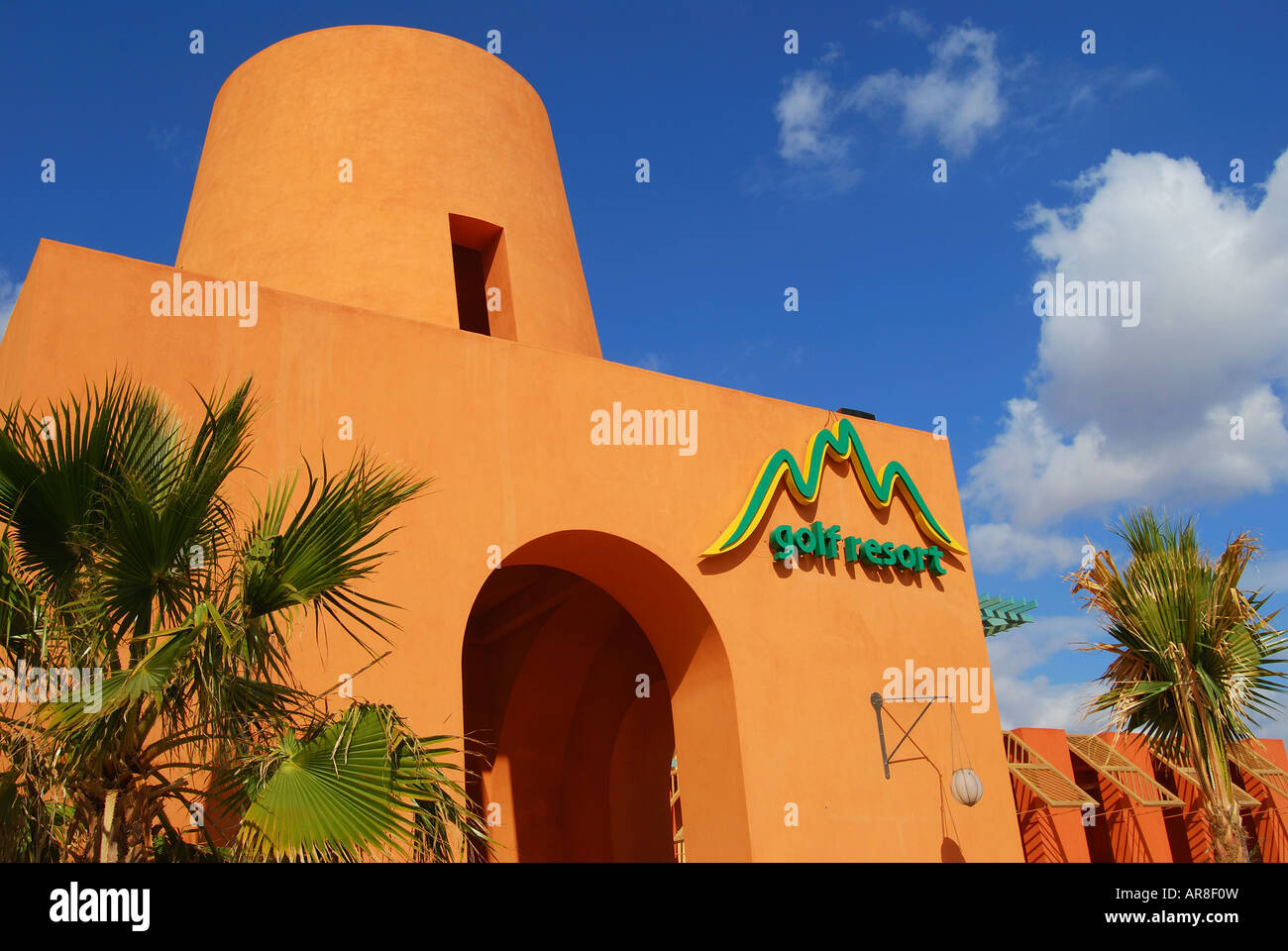 Taba Heights Golf Resort, Taba Heights, péninsule du Sinaï, Égypte Banque D'Images