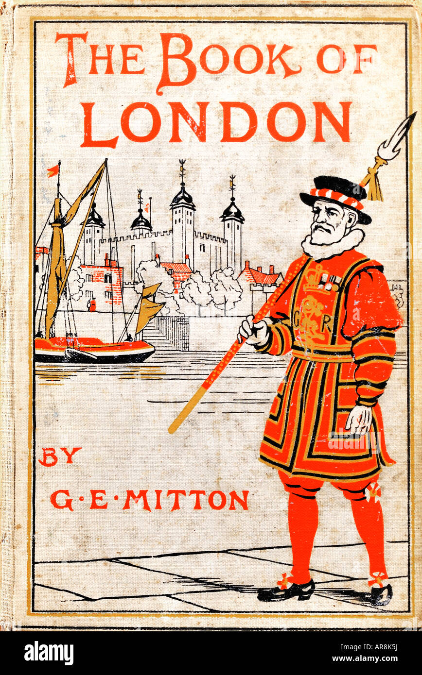 Le Livre de London Children's Book 1922 EDITORIAL UTILISEZ UNIQUEMENT Banque D'Images