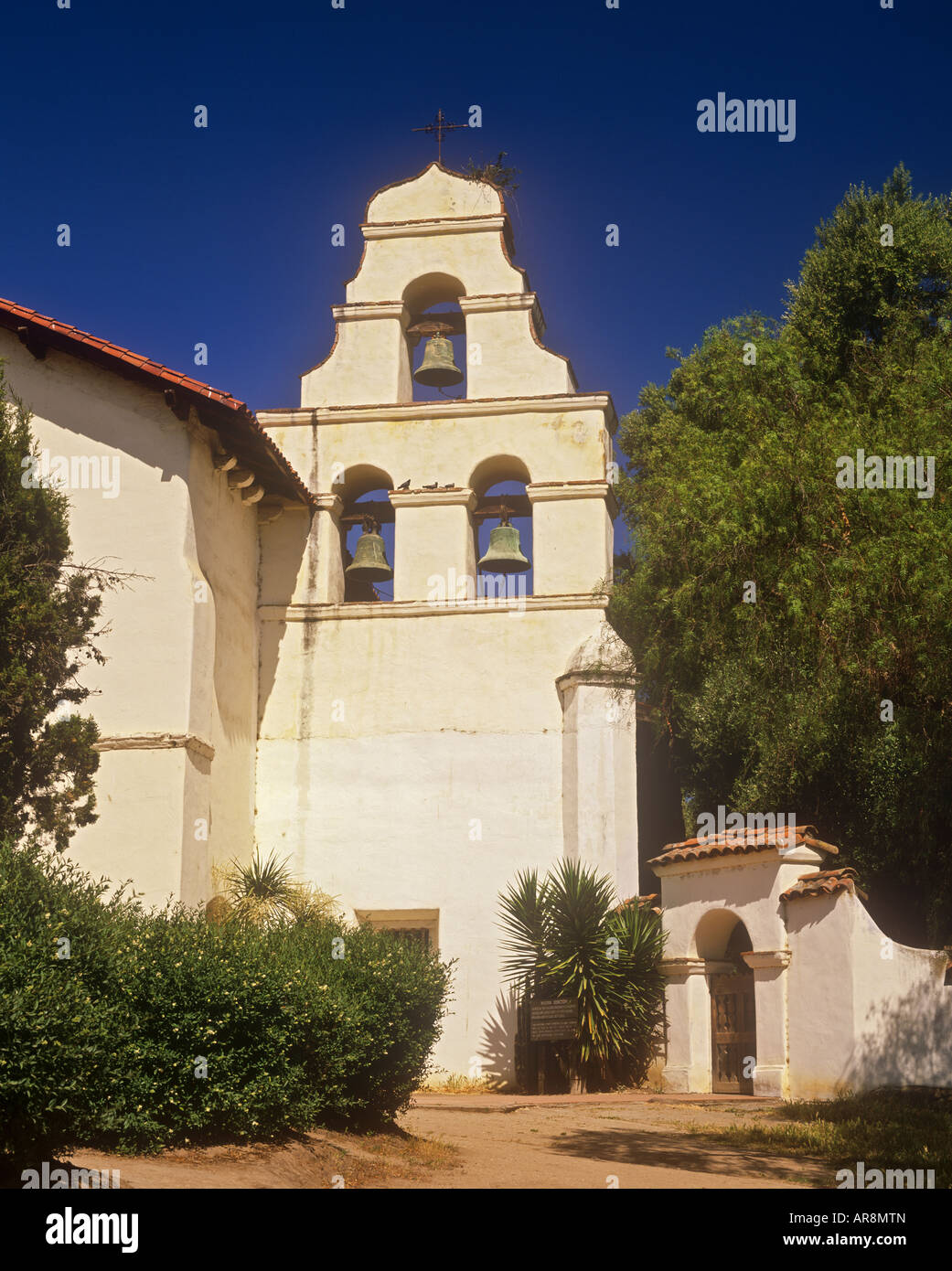 La mission de San Juan Bautista California USA Banque D'Images