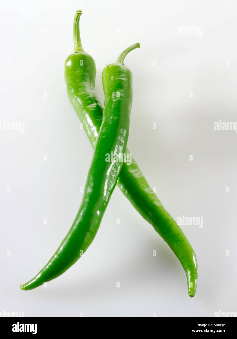Green chili uncut Banque D'Images