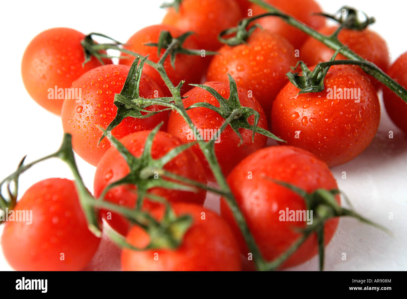 Des tomates fraîches Banque D'Images