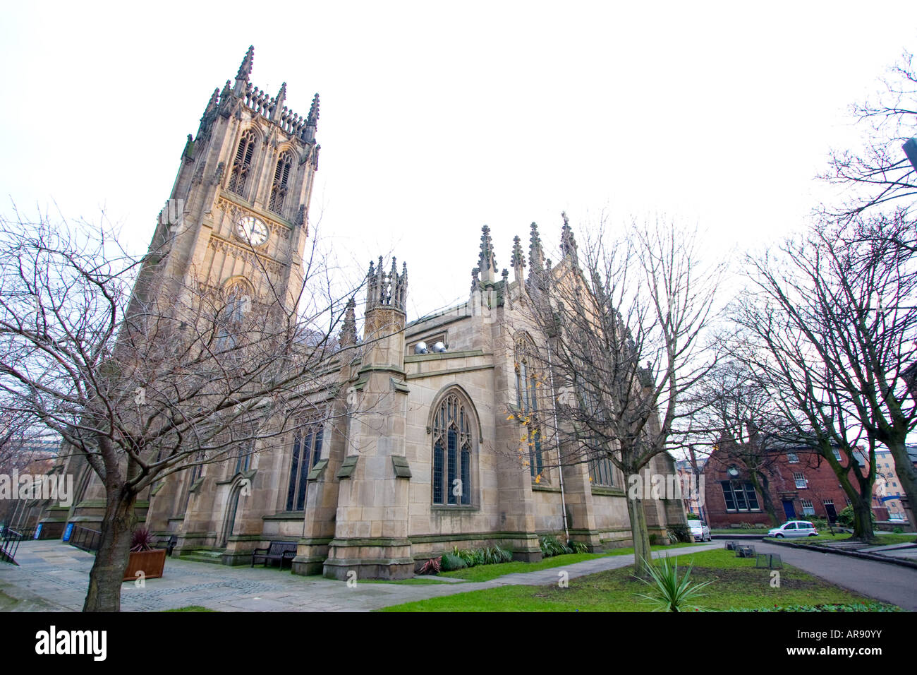 Dans l'église paroissiale de Leeds Leeds, West Yorkshire, Angleterre le 12 décembre 2007. Banque D'Images