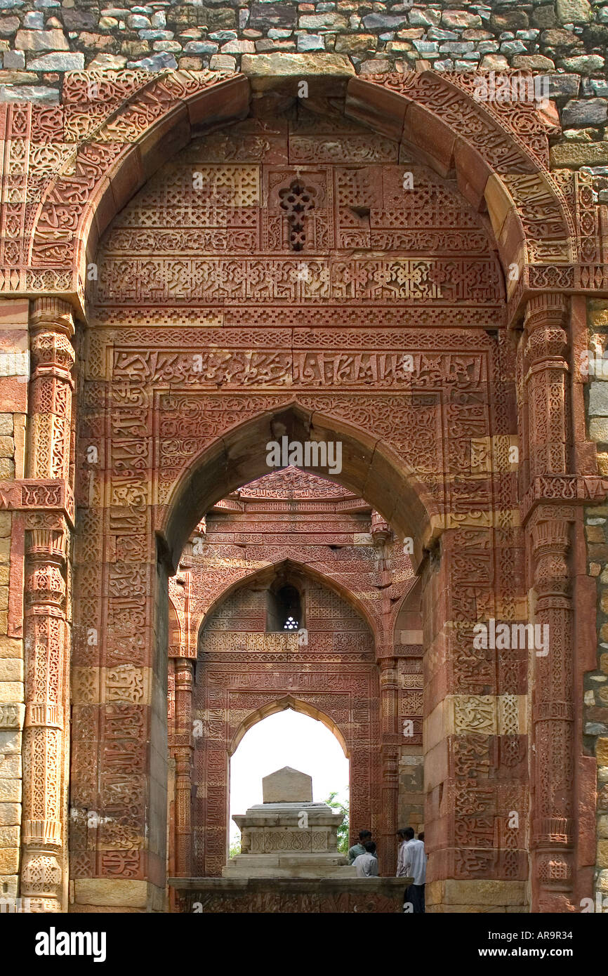 Tombe de Altamash , Delhi , Inde Banque D'Images