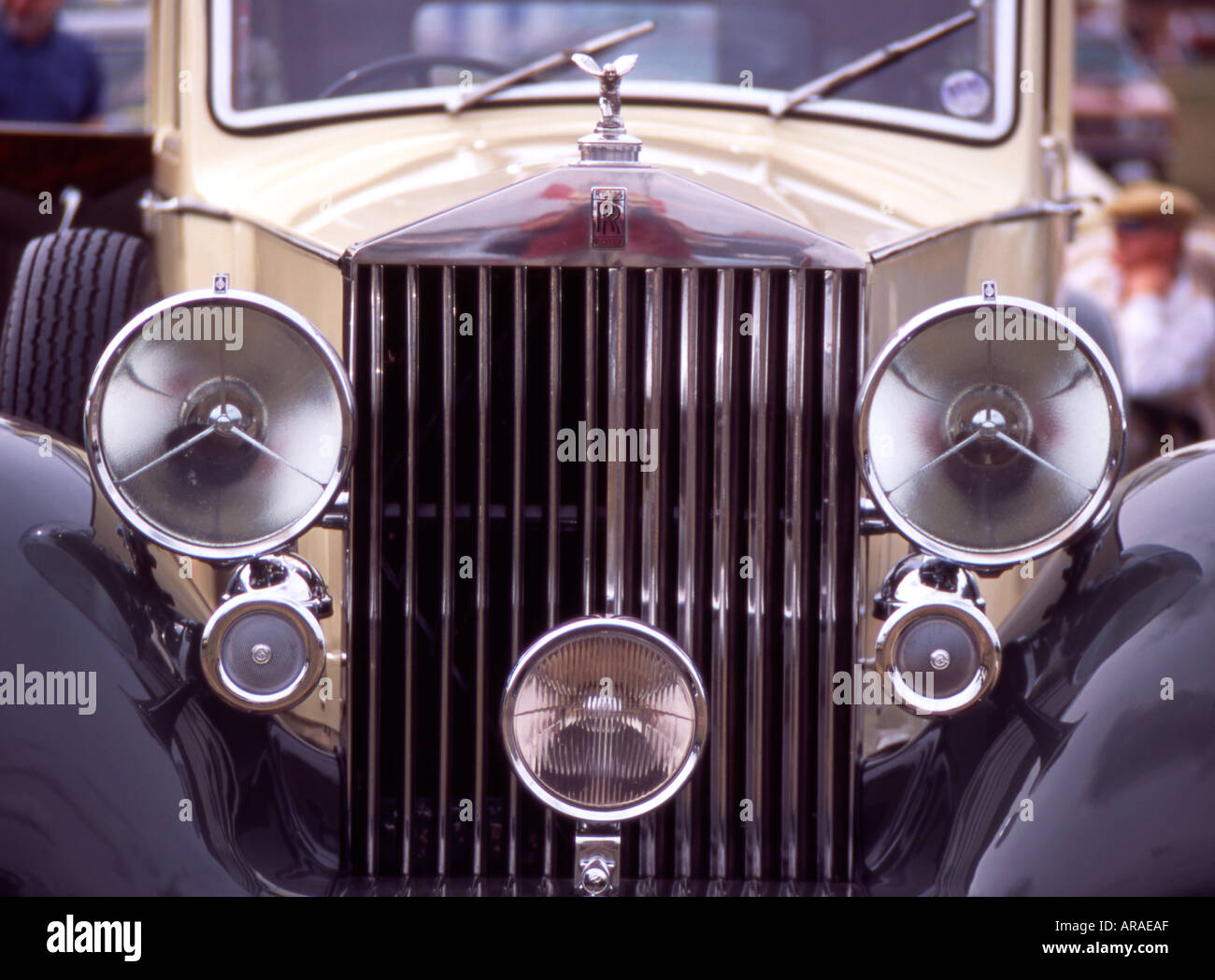 Vintage Rolls Royce Banque D'Images