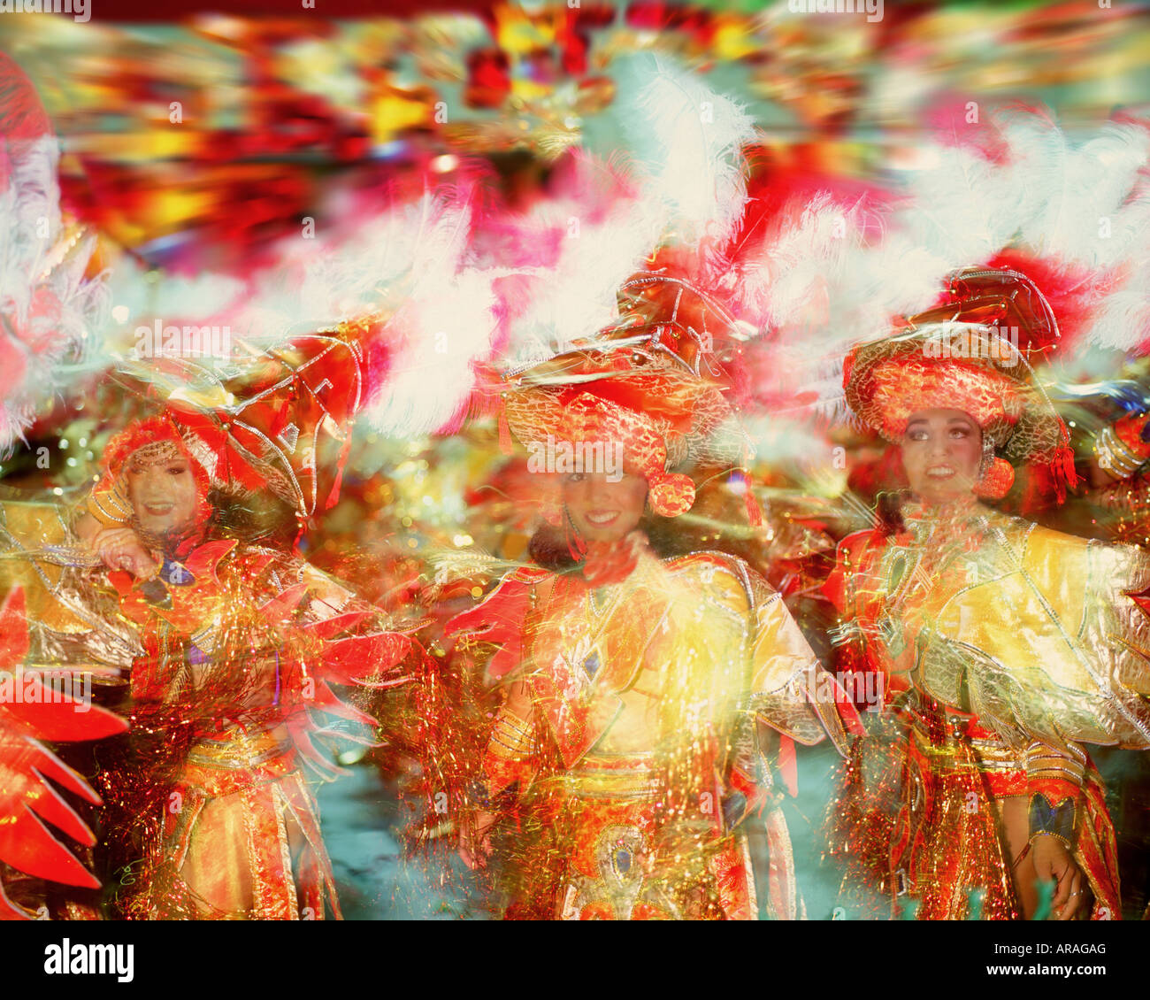 Carnaval de Rio de Janeiro, Brésil Banque D'Images