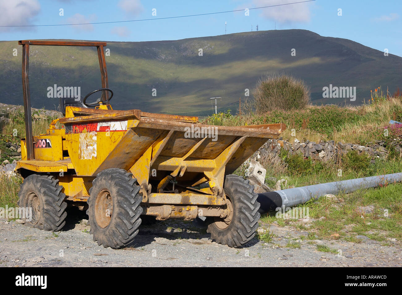Véhicule de construction Banque D'Images