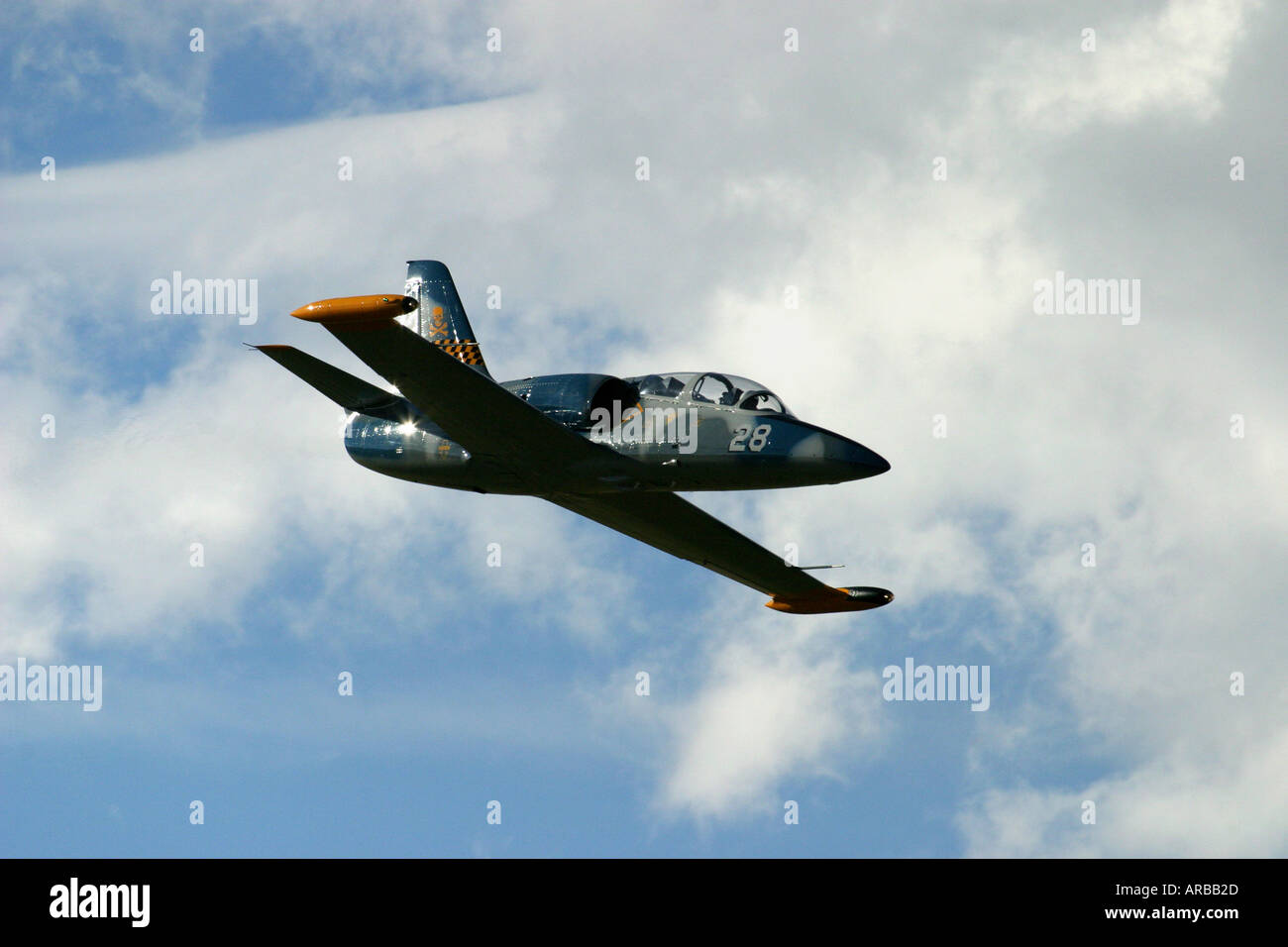 L 39 Albatros tchécoslovaque Jet Fighter Banque D'Images