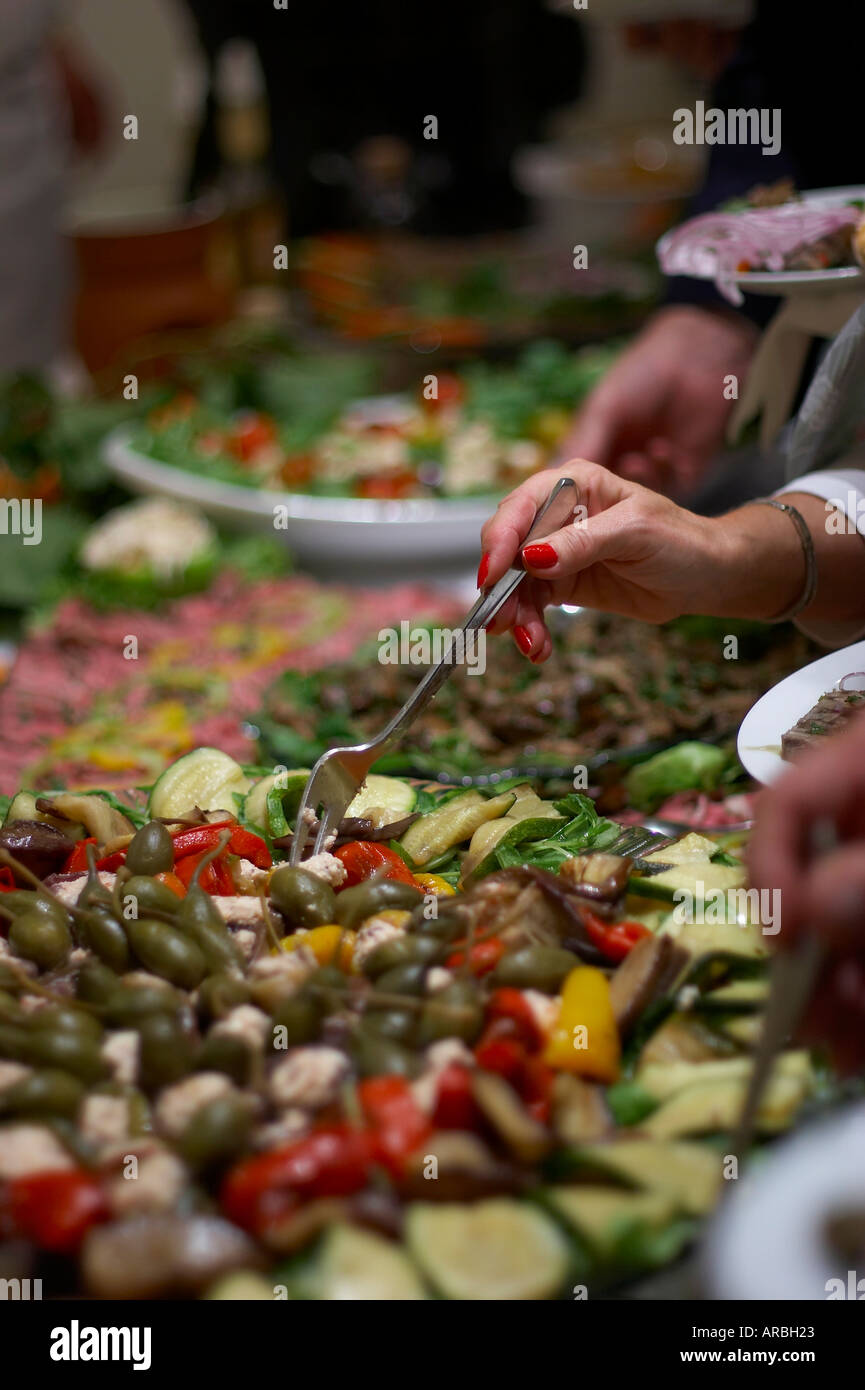 Buffet Banque D'Images