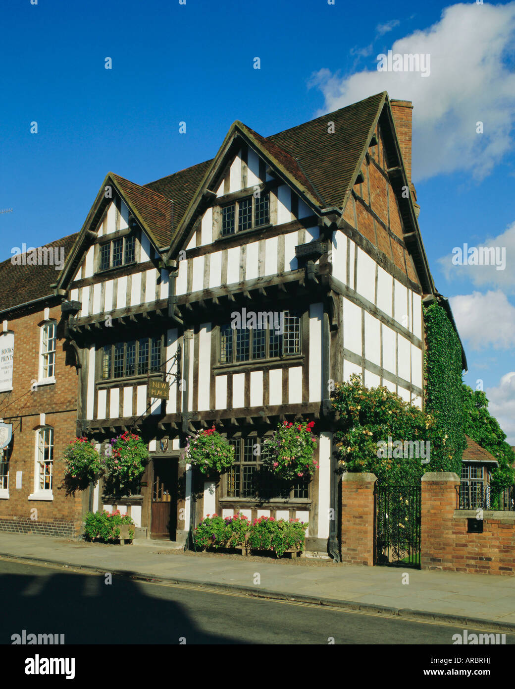 Nouveau lieu, Stratford-upon-Avon, Warwickshire, Angleterre, Royaume-Uni, Europe Banque D'Images