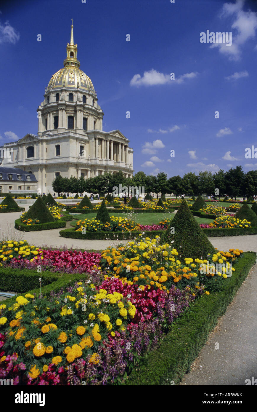 L'Eglise du Dome, le logement le tombeau de Napoléon, l'Hôtel des Invalides, Paris, France, Europe Banque D'Images