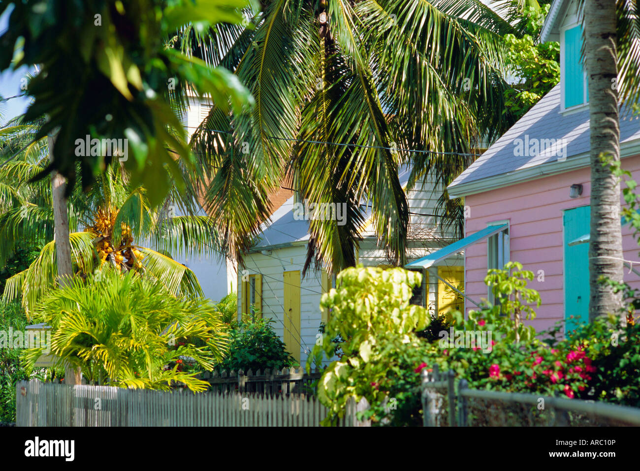 Espérons que la ville, l'établissement vieux de 200 ans sur le coude, Cay Abaco Islands, Bahamas, Caraïbes, Antilles Banque D'Images