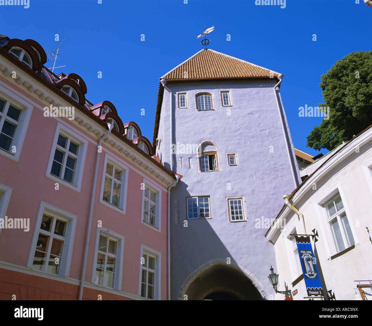 Vieille Ville, site du patrimoine mondial de l'UNESCO, Tallinn, Estonie, pays Baltes, Europe Banque D'Images
