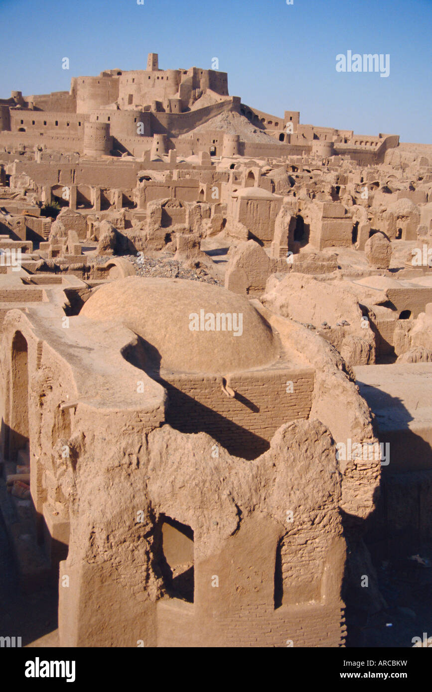 Citadelle du 17ème siècle, safavide, Bam, Iran Banque D'Images