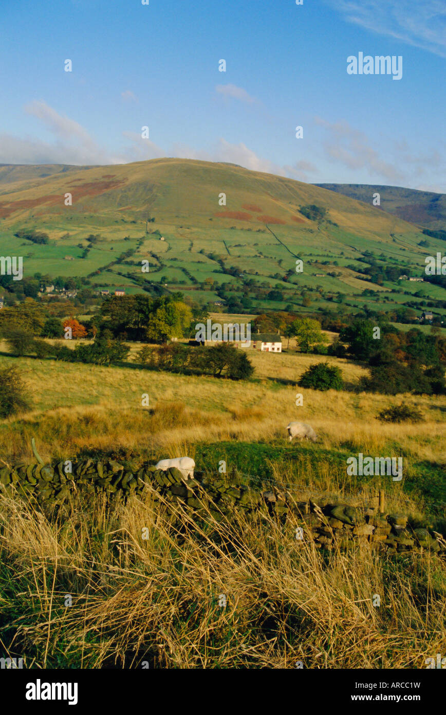 Edale, parc national de Peak District, Derbyshire, Angleterre, RU Banque D'Images