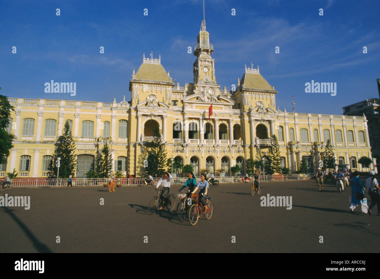 Ancien Hôtel de Ville, Ho Chi Minh Ville (Saigon), Vietnam Banque D'Images