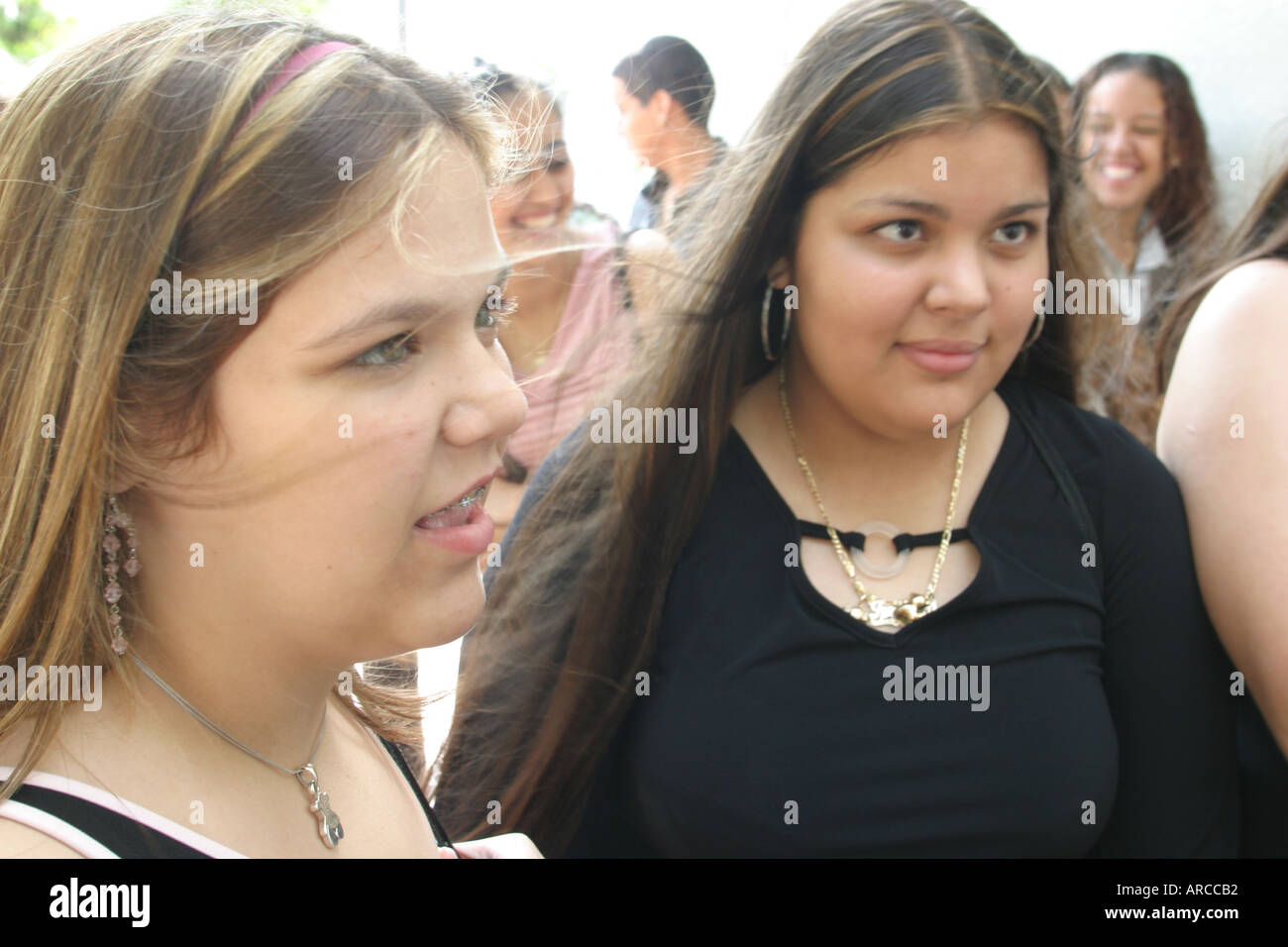 Miami Florida,Hyatt Regency,hôtels d'hôtel hôtels motels inn motel,Ddrogues jeunes en ville,club DFYIT,déjeuner de prix,lycée,campus,étudiant studen Banque D'Images