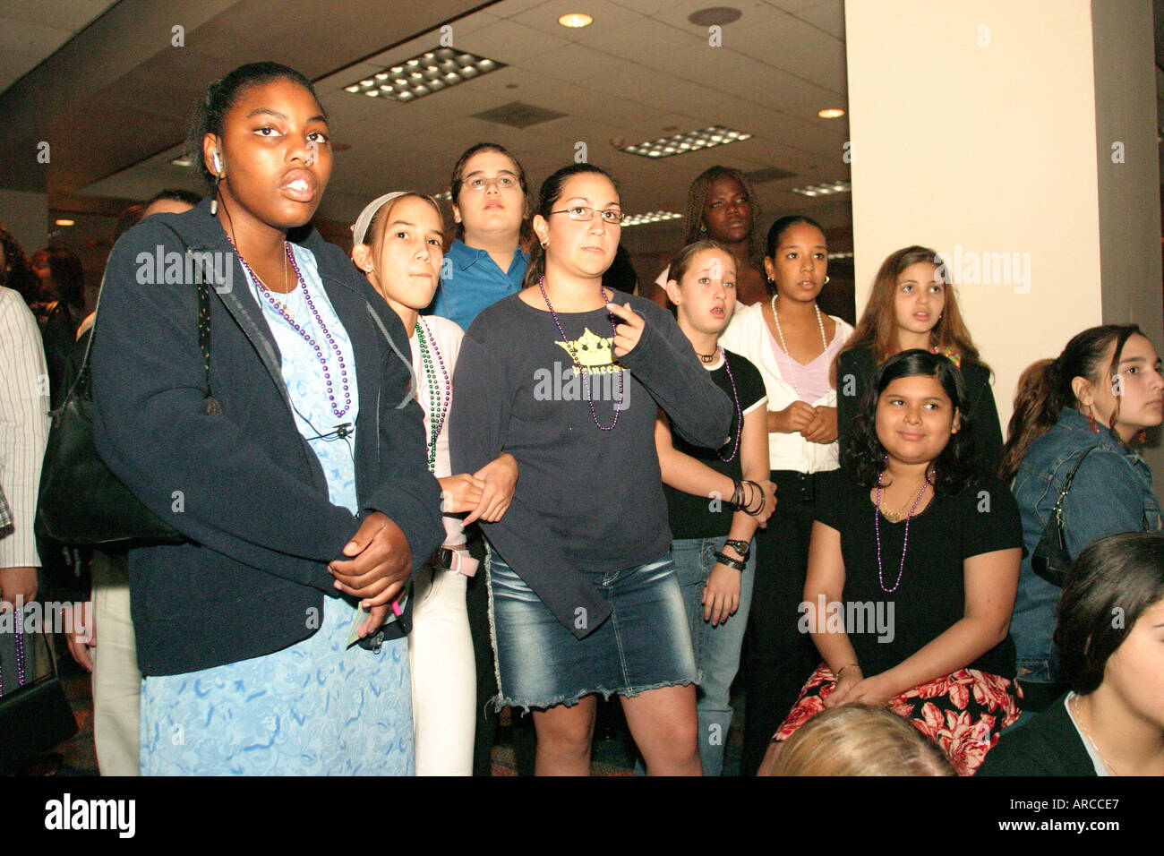 Miami Florida,Hyatt Regency,hôtels d'hôtel hôtels motels inn motel,Ddrogues jeunes en ville,club DFYIT,déjeuner de prix,lycée,campus,étudiant studen Banque D'Images