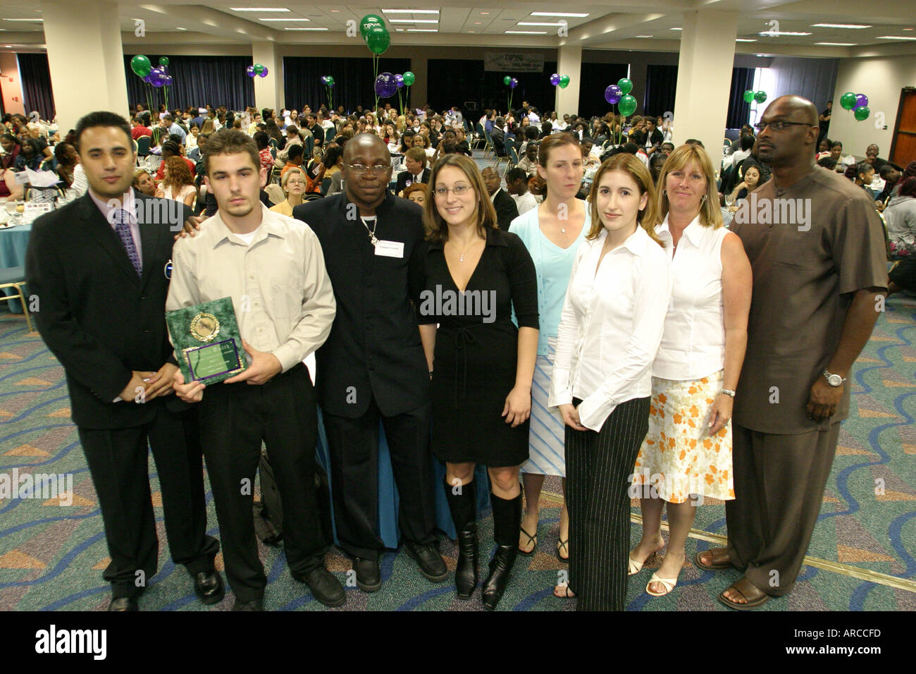 Miami Florida,Hyatt Regency,hôtels d'hôtel hôtels motels inn motel,Ddrogues jeunes en ville,club DFYIT,déjeuner de prix,lycée,campus,étudiant studen Banque D'Images