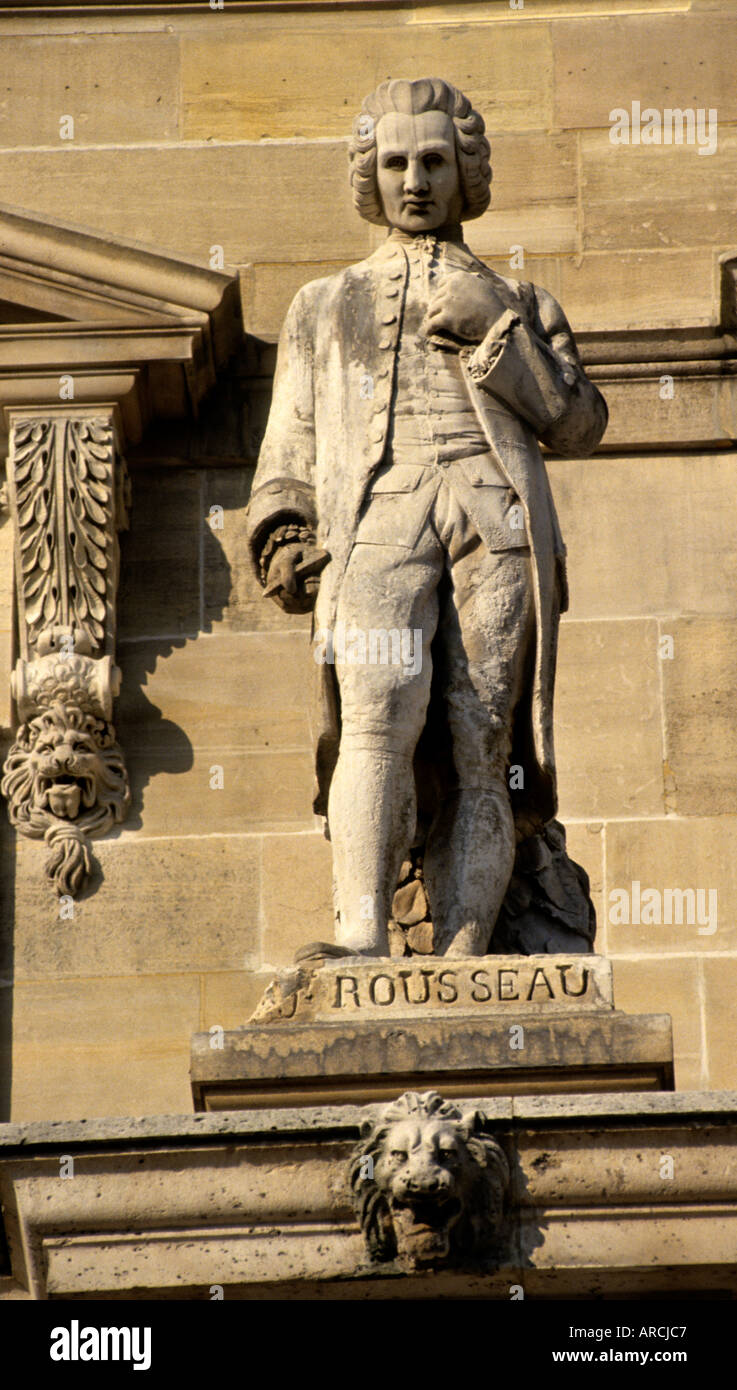 Rousseau Louvre Paris France Musée Français Banque D'Images