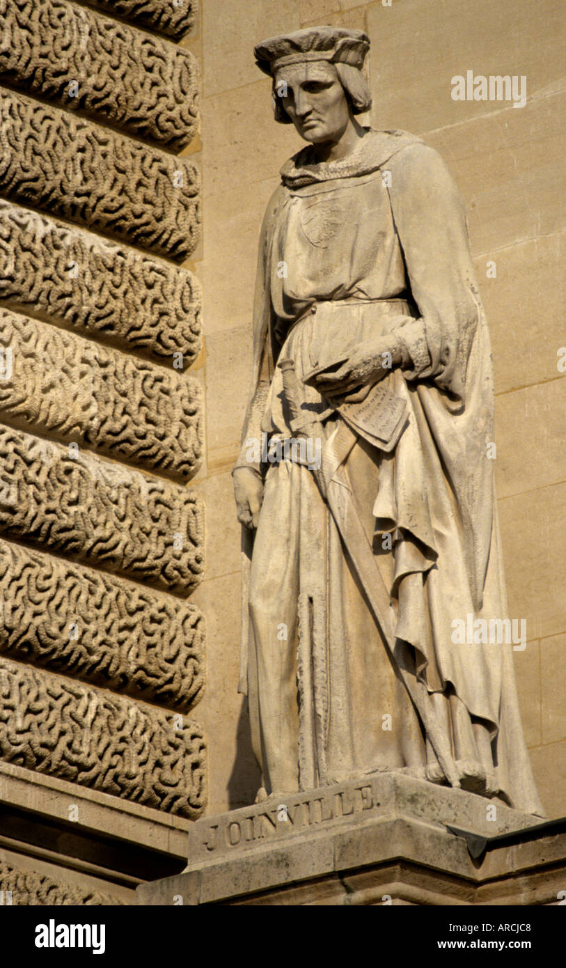 Jean de Joinville (ch. 1224/1225 - Décembre 24, 1317) a été l'un des grands chroniqueurs de la France médiévale Banque D'Images