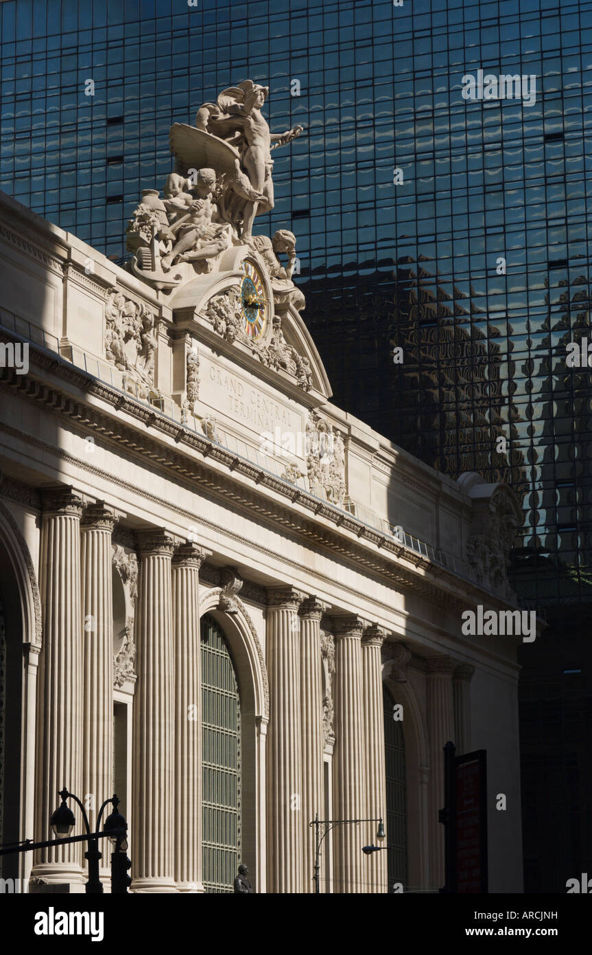 La gare Grand Central Terminal, 42e Rue, Manhattan, New York City, New York, USA, Amérique du Nord Banque D'Images