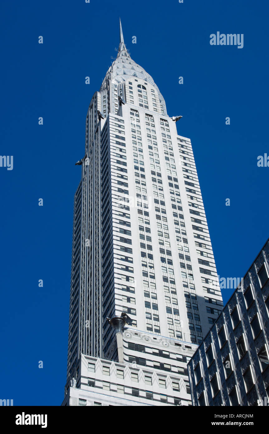 Le Chrysler Building, 42e Rue, Manhattan, New York City, New York, États-Unis d'Amérique, Amérique du Nord Banque D'Images