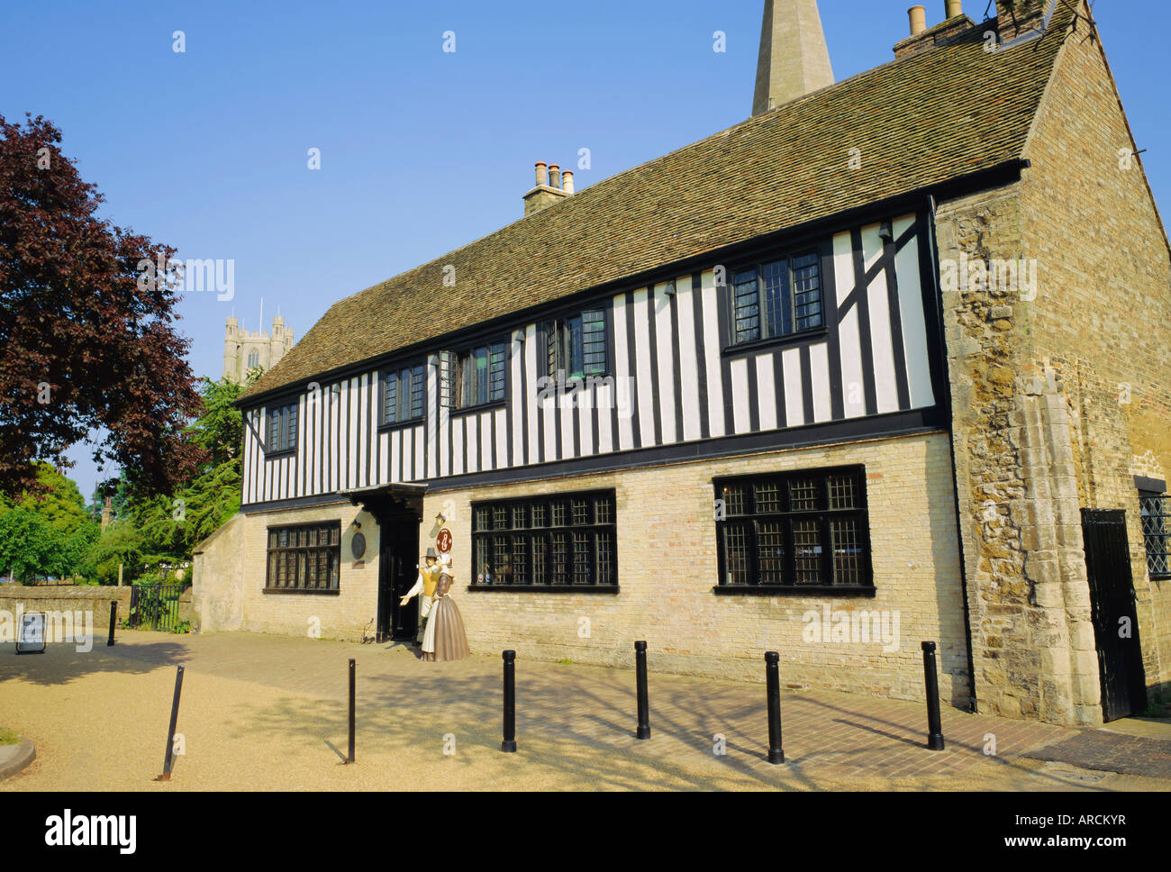 Maison d'Oliver Cromwell, Ely, Cambridgeshire, Angleterre, RU Banque D'Images