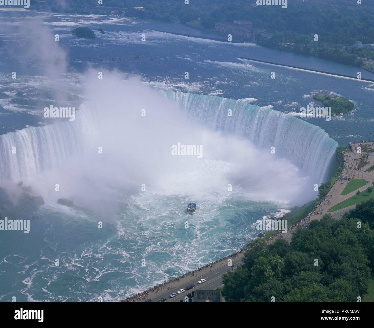 Horseshoe Falls, Niagara Falls, Niagara, Ontario, Canada, Amérique du Nord Banque D'Images