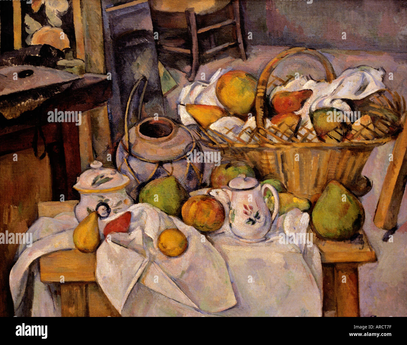 Nourriture Fruit par Paul Cézanne 1839 - 1906 France Banque D'Images