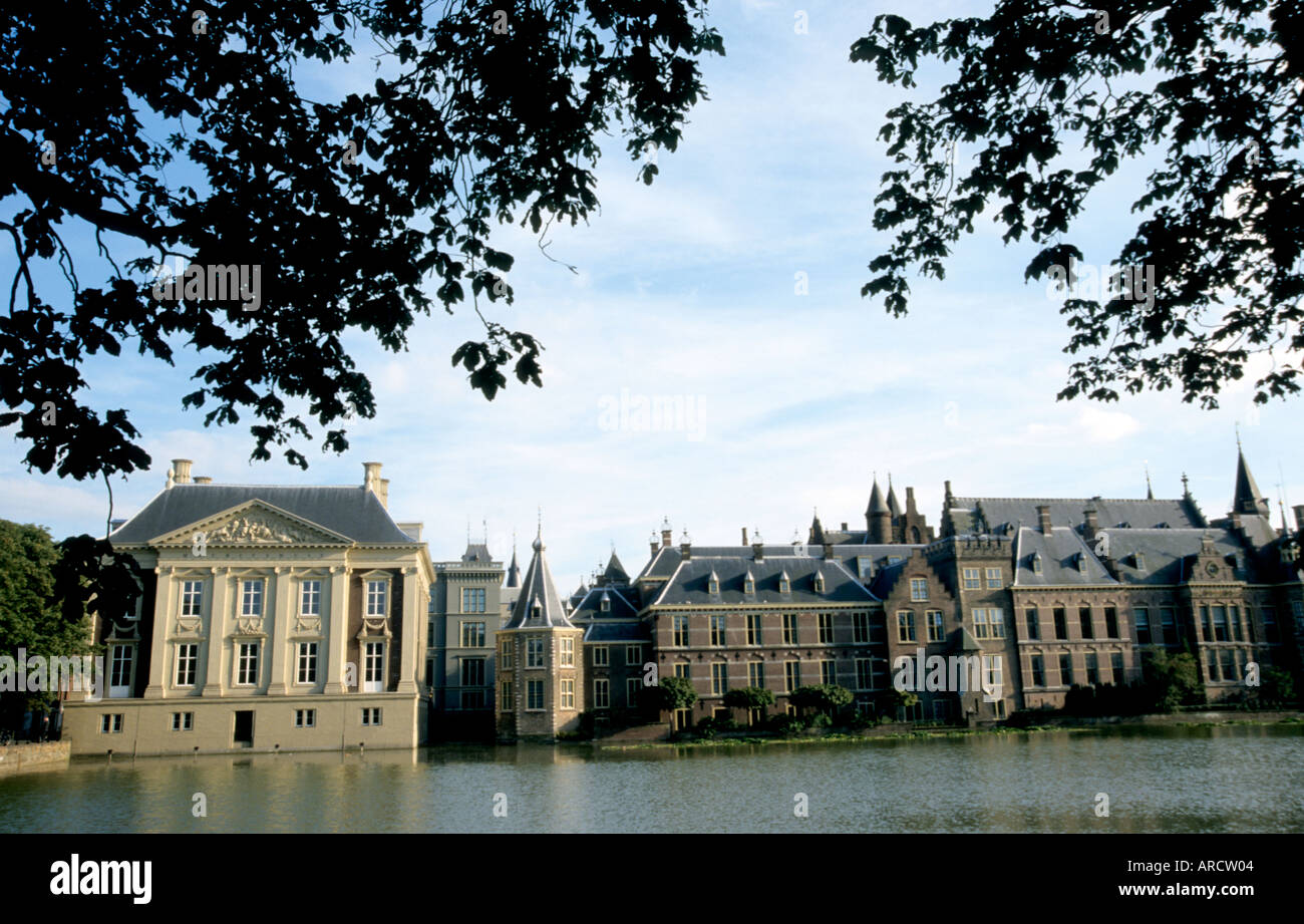 Le Parlement néerlandais à La Haye ( y compris la Ridderzaal (salle des Chevaliers), du Sénat et de la Chambre des représentants des Pays-Bas ) Banque D'Images