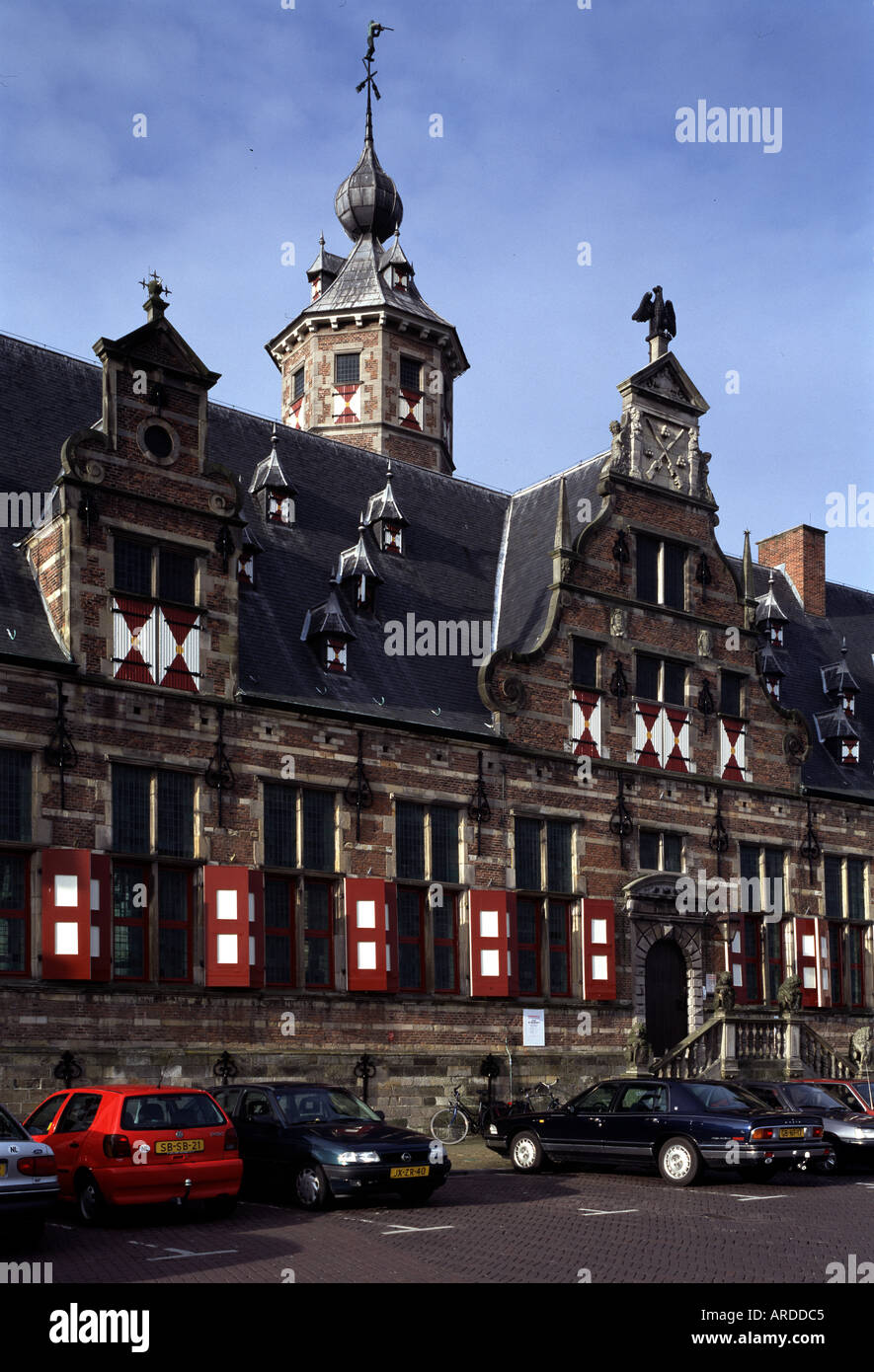 Kloveniersdoelen Middelburg, la façade, Banque D'Images