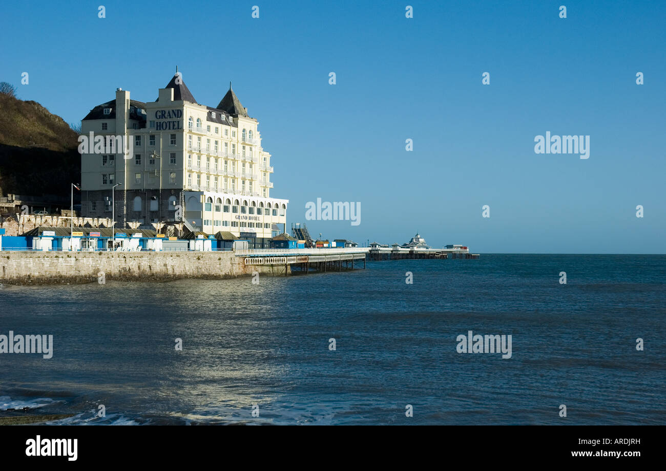 Grand Hotel Llandudno Banque D'Images