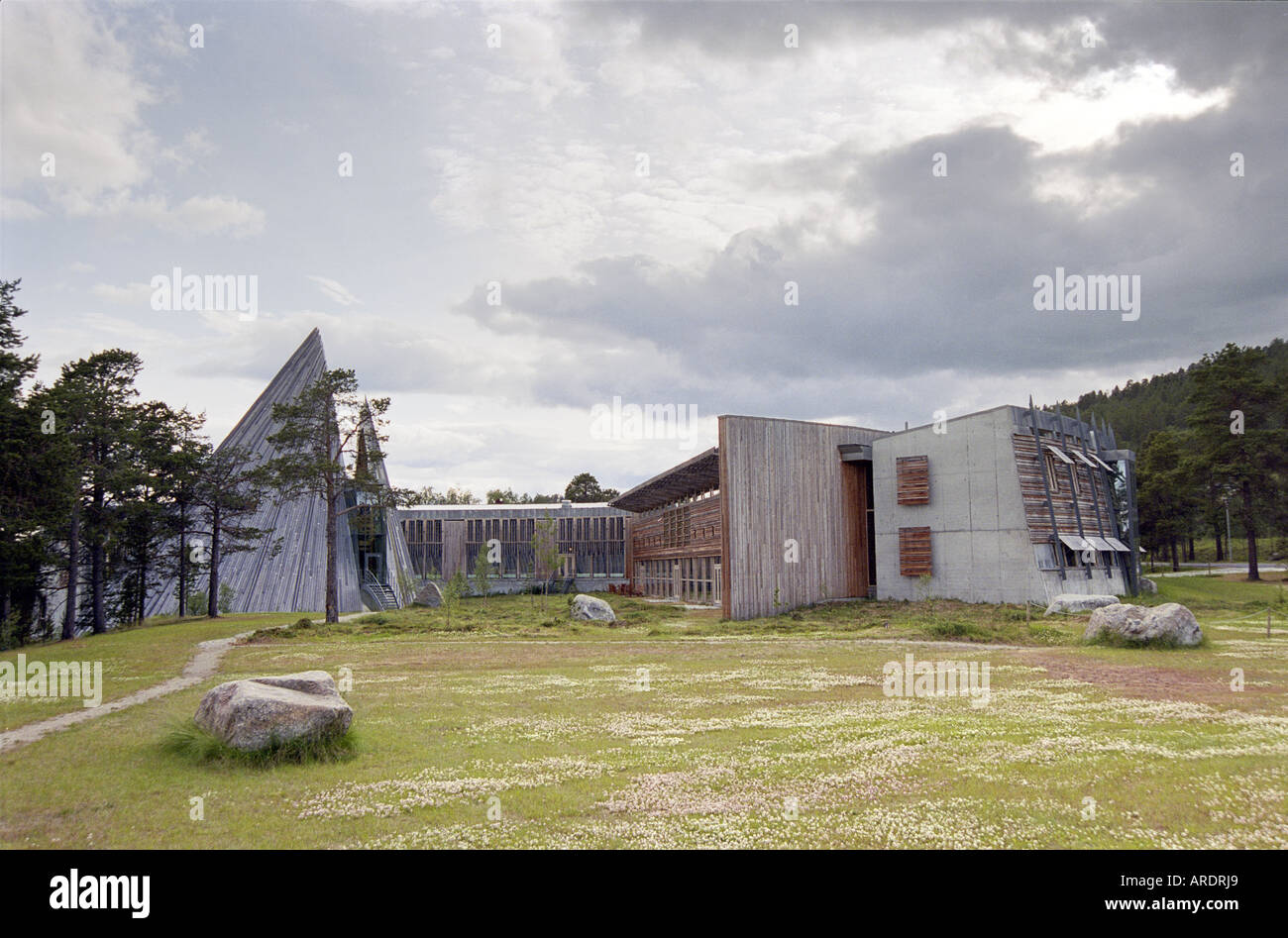 Samediggi, Karasjok, Norvège Banque D'Images