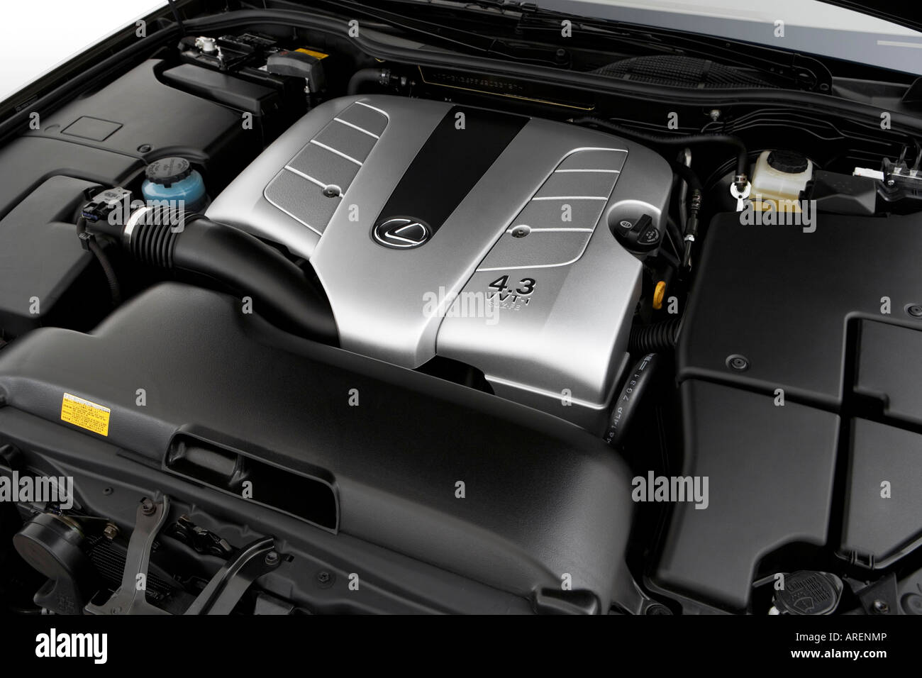 2006 Lexus LS 430 dans la région de Brown - Moteur Banque D'Images