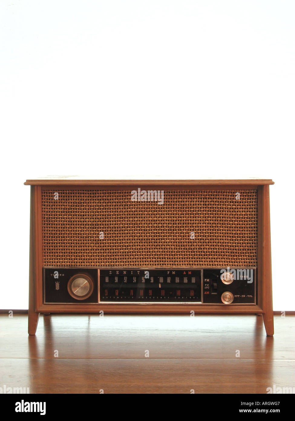 Radio antique Banque D'Images