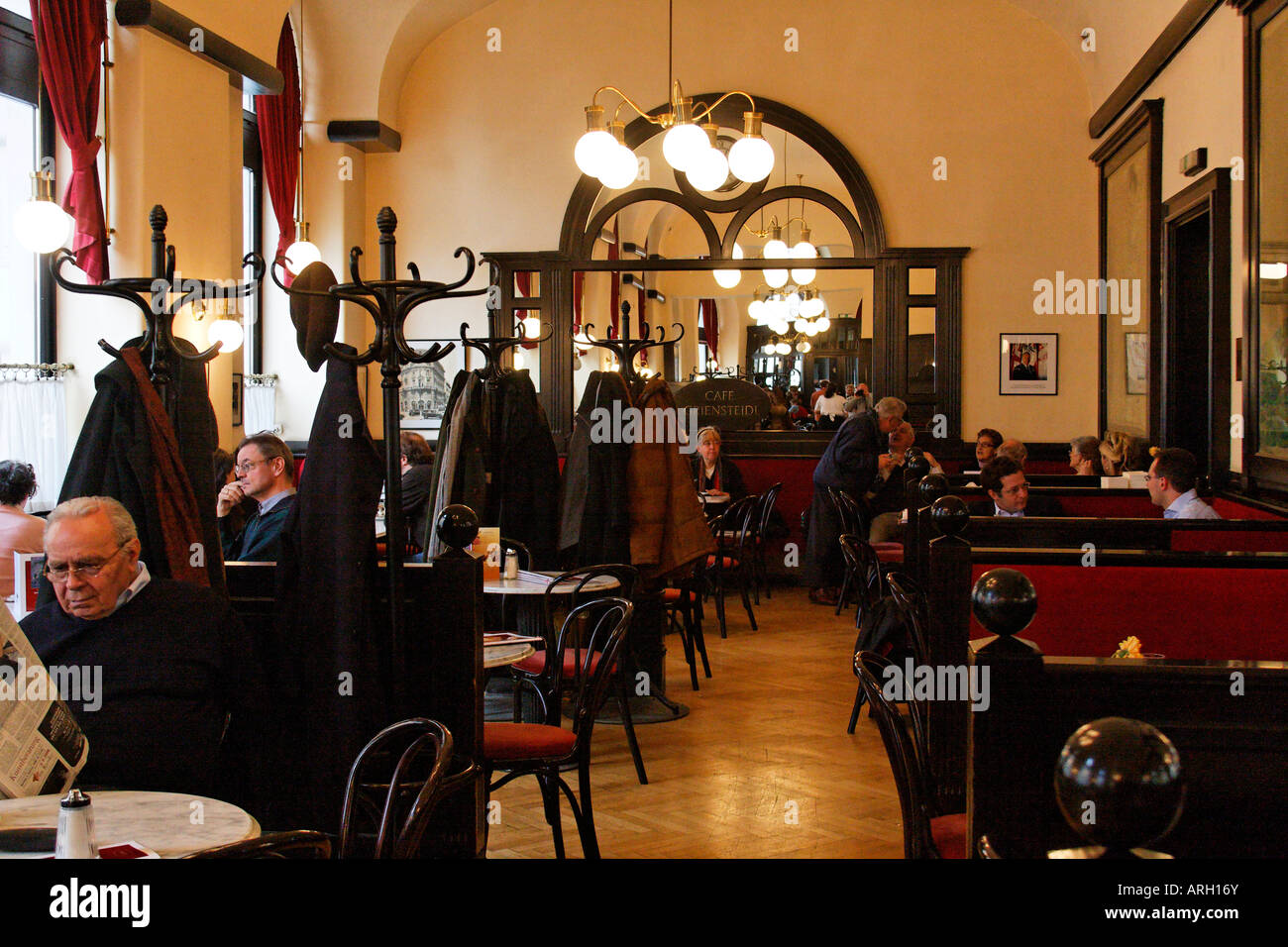 Griensteidel Cafe, Vienne Banque D'Images