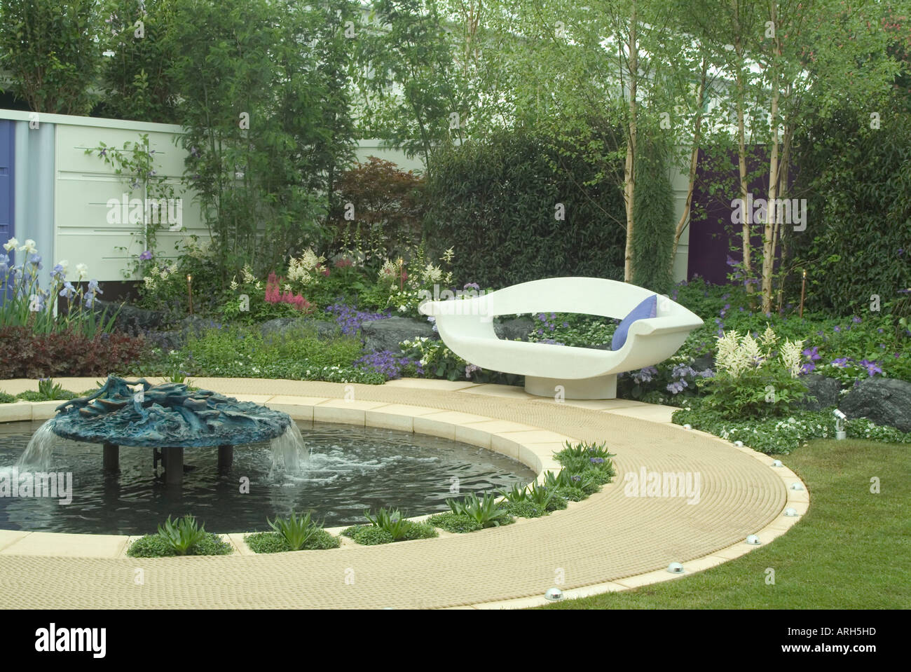 La Chambre Jardin Rockwool au Chelsea Flower Show 2006 Banque D'Images