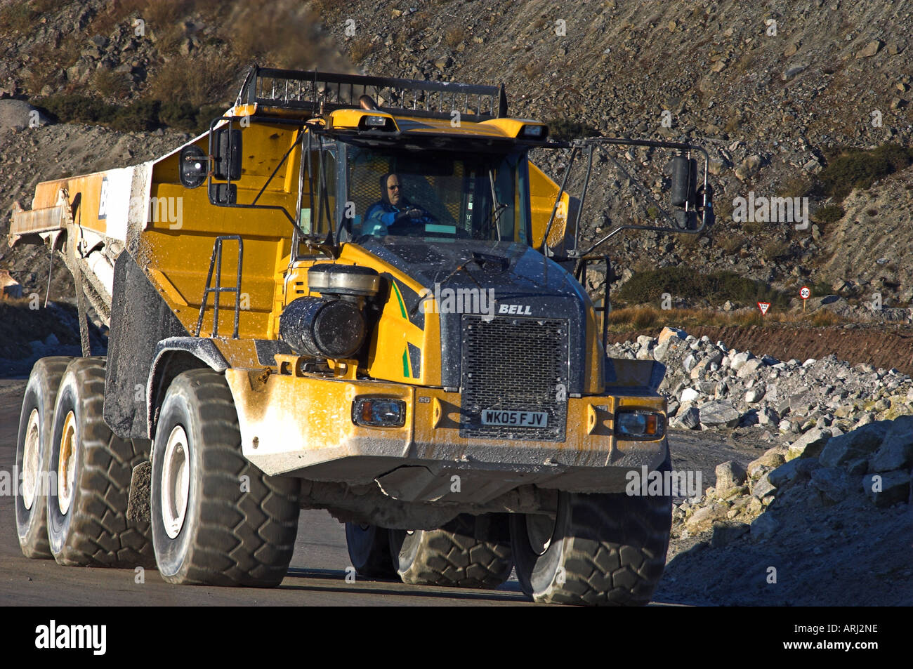 Argile de Chine industrie minière cornwall UK Banque D'Images