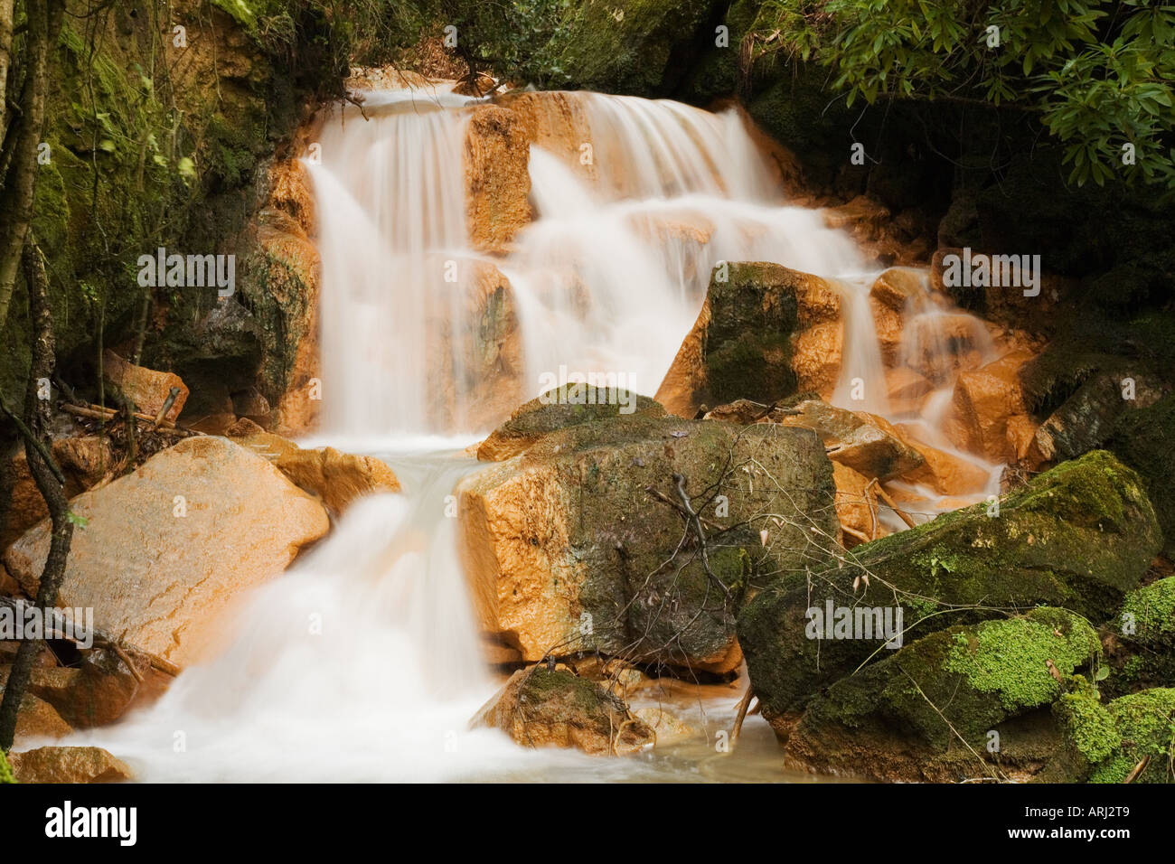 Argile de Chine industrie minière cornwall UK Banque D'Images