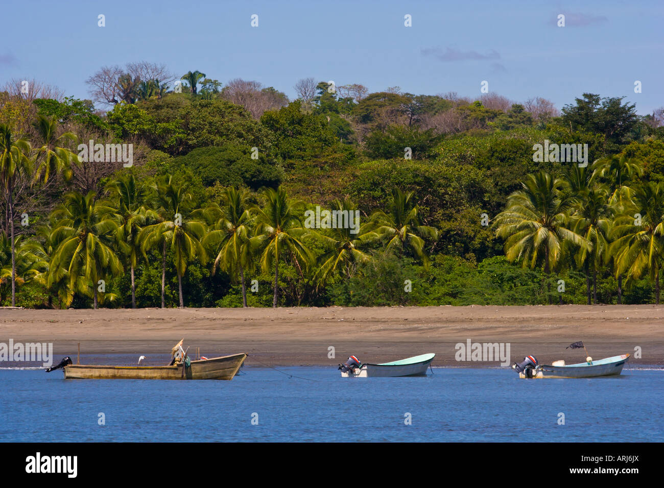 Playa Canta Catalina Provincia de Veraguas Panama Banque D'Images