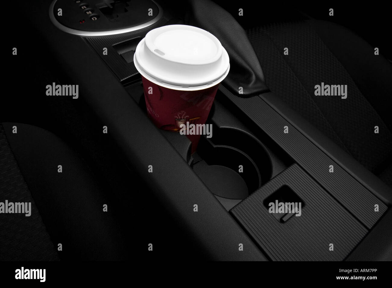 2008 Mazda MX-5 850 dans Red - Support de tasse avec Prop Banque D'Images