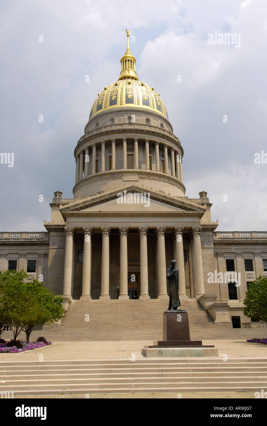 State Capitol Building à Charleston West Virginia WV Banque D'Images