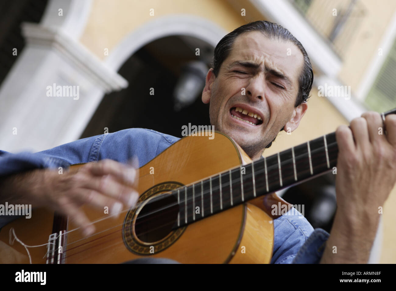 Le guitariste flamenco Photo Stock Alamy