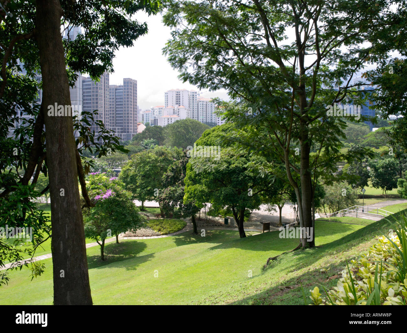 Fort Canning Park, Singapore Banque D'Images